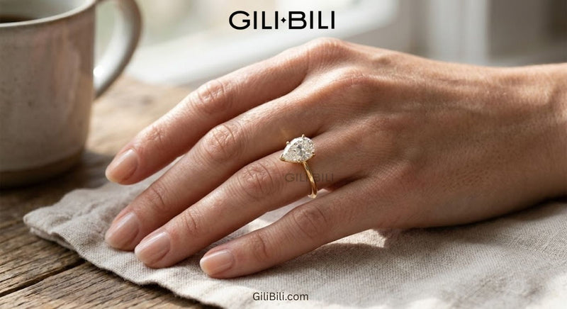 Best 3 Carat Pear Shaped Diamond Ring in 2026 — Guide, Prices and Styles