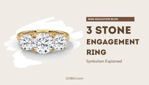 Three-Stone Diamond Trilogy Engagement Ring - Symbolism Explained