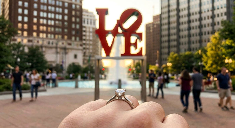 Lab Grown Diamond Engagement Rings in Philadelphia - A Local Buying Guide