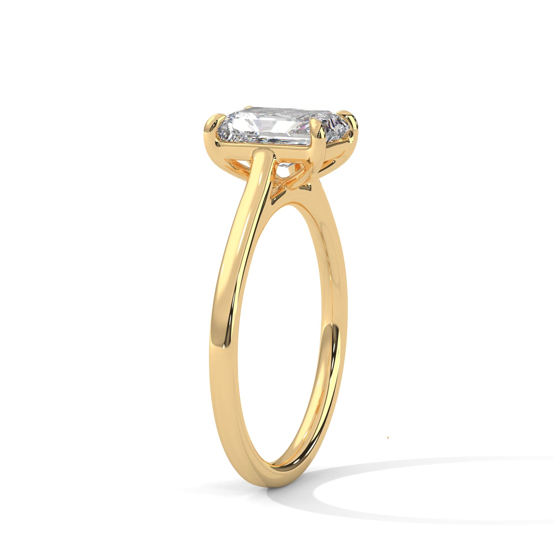 1.5 CT Lab Diamond Engagement Ring