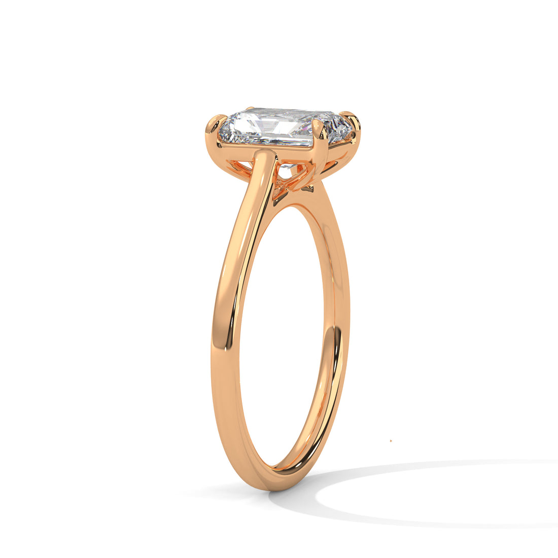 3CT Emerald Diamond Ring
