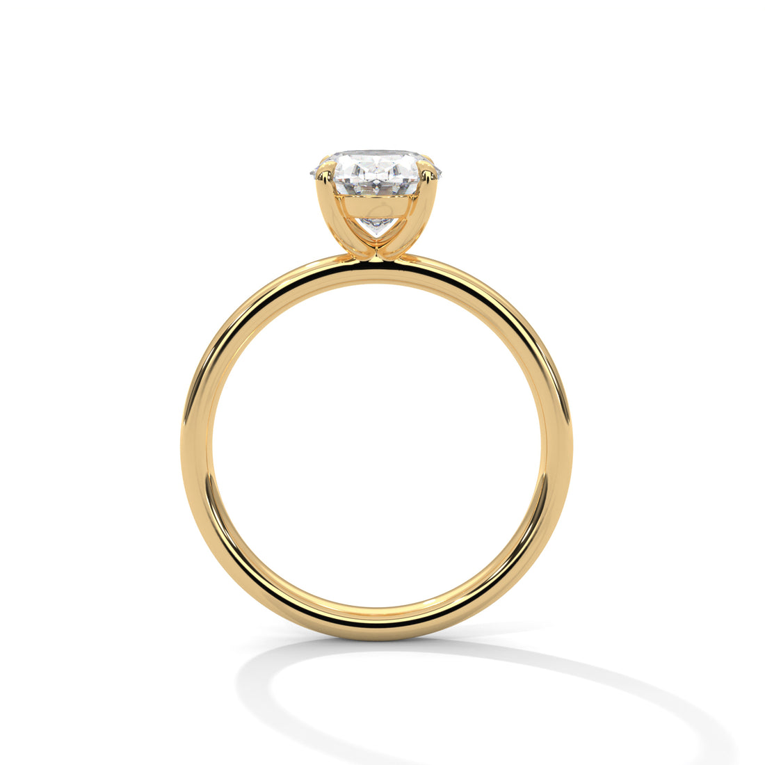 Oval lab Diamond Ring