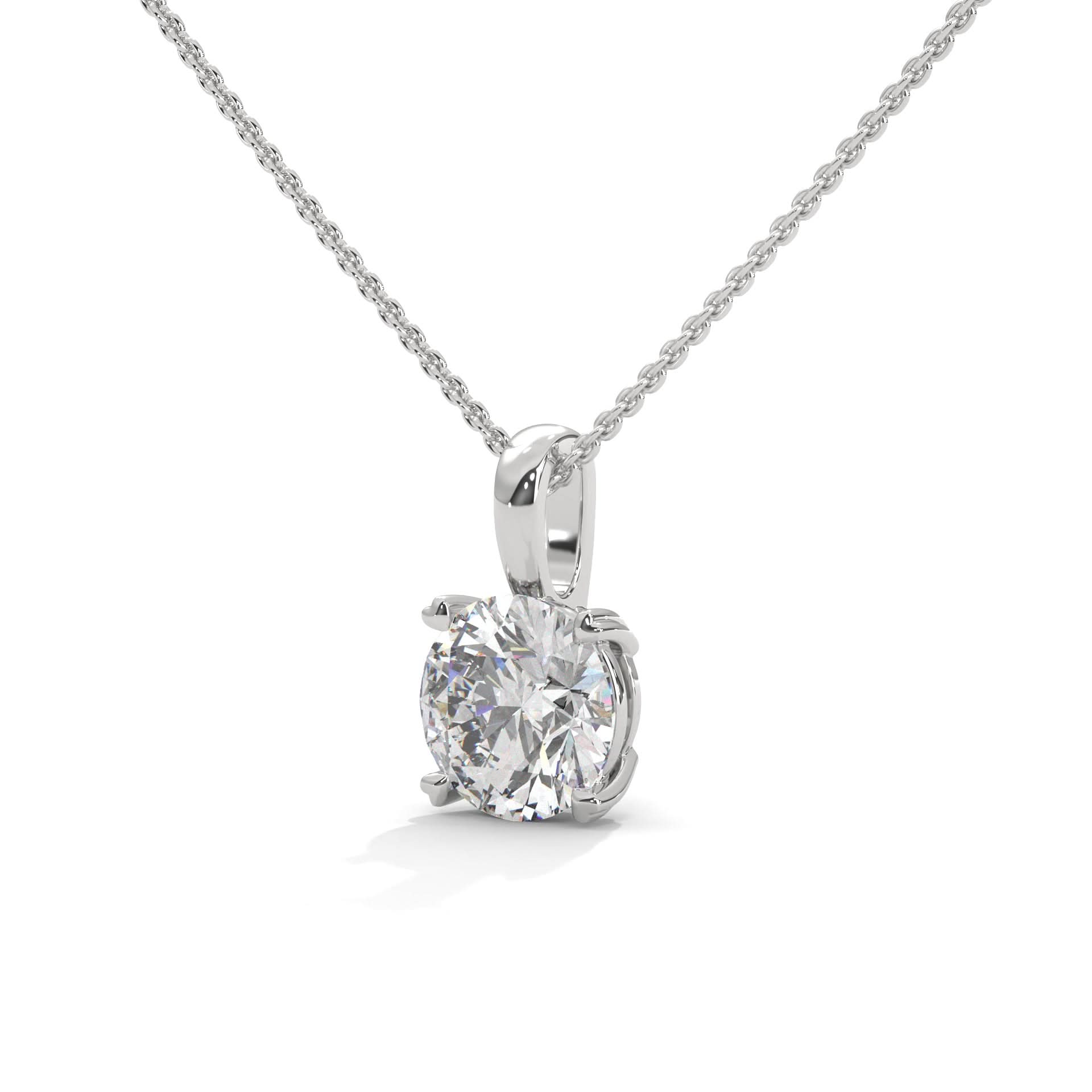 2CT lab grown diamond necklace 