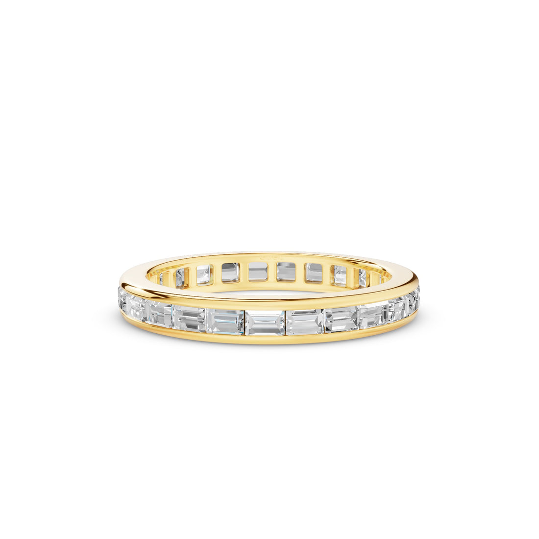 Baguette Diamond East West Setting Full Eternity Ring