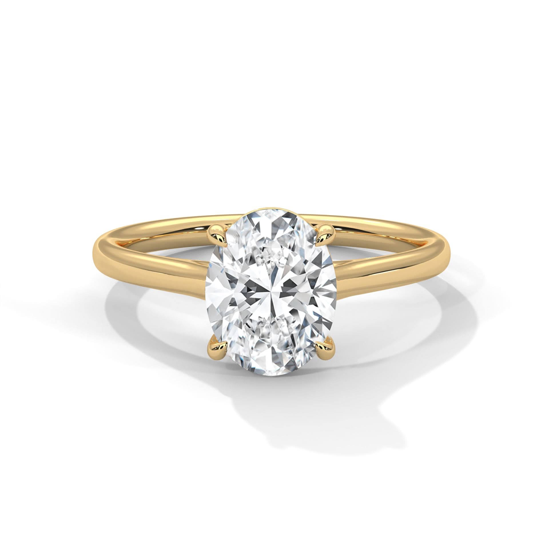 1 carat oval ring