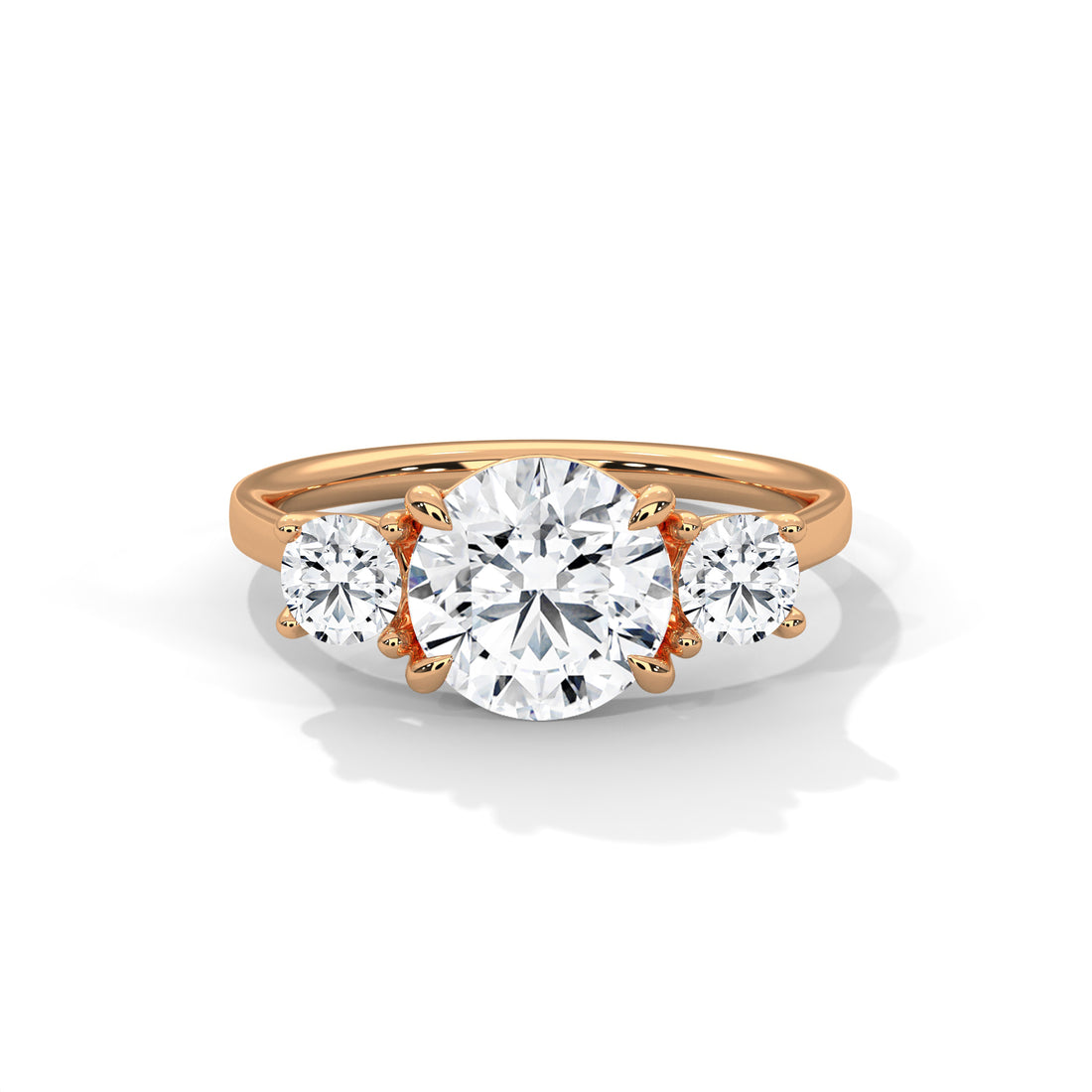 Three stone ring
