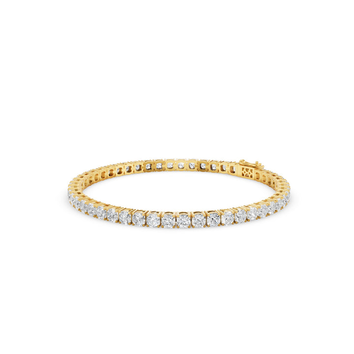 Cushion Cut Diamond Tennis Bracelet