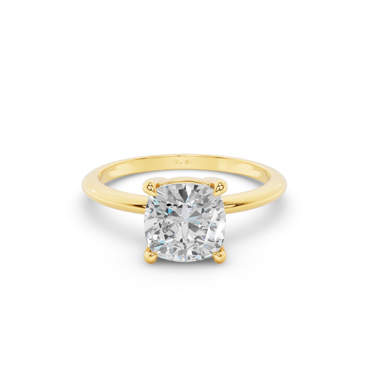 Cushion Cut Lab Grown Diamond Engagement Ring