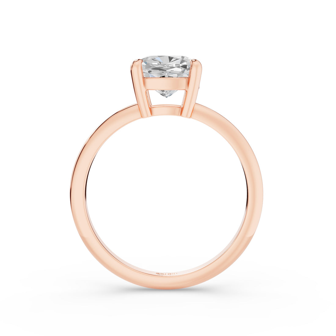 Cushion Cut Lab Grown Diamond Engagement Ring