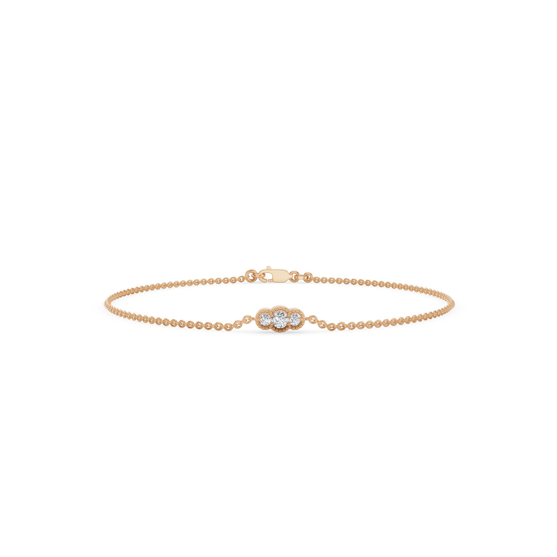 Dainty Art Deco Diamond Bracelet