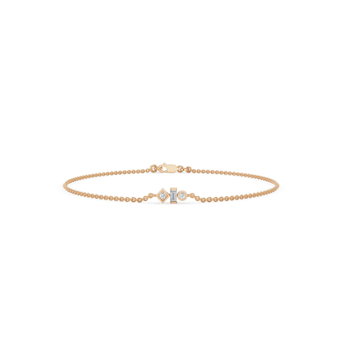Dainty Diamond Trio Bracelet