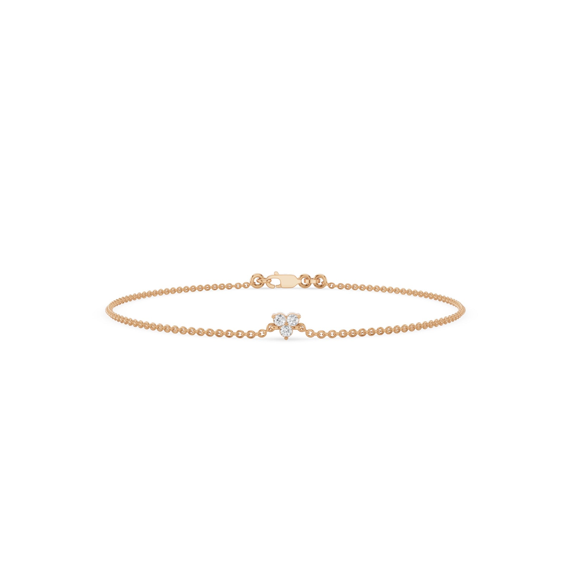 Dainty Trio Diamond Bracelet