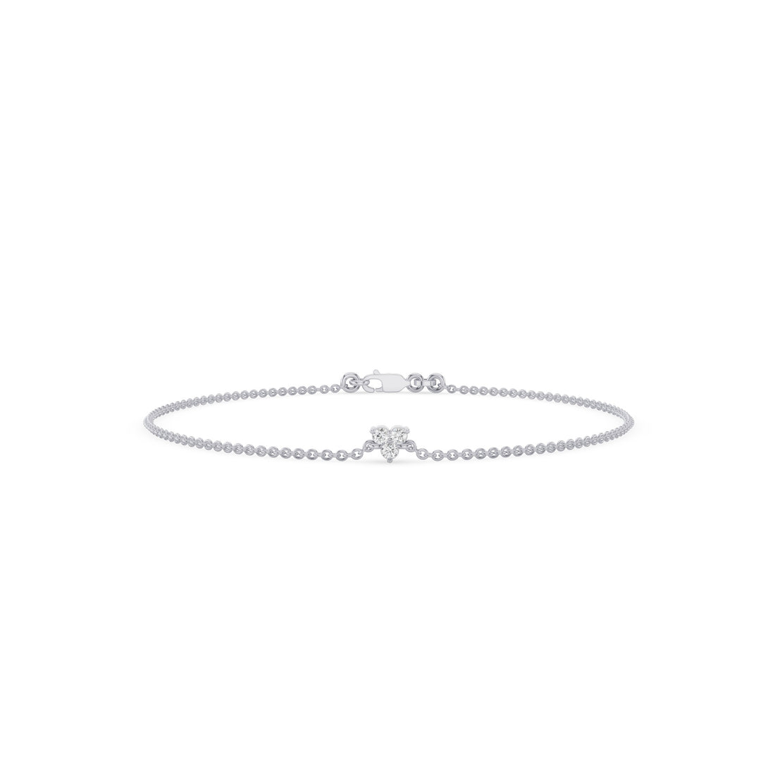 Dainty Trio Diamond Bracelet