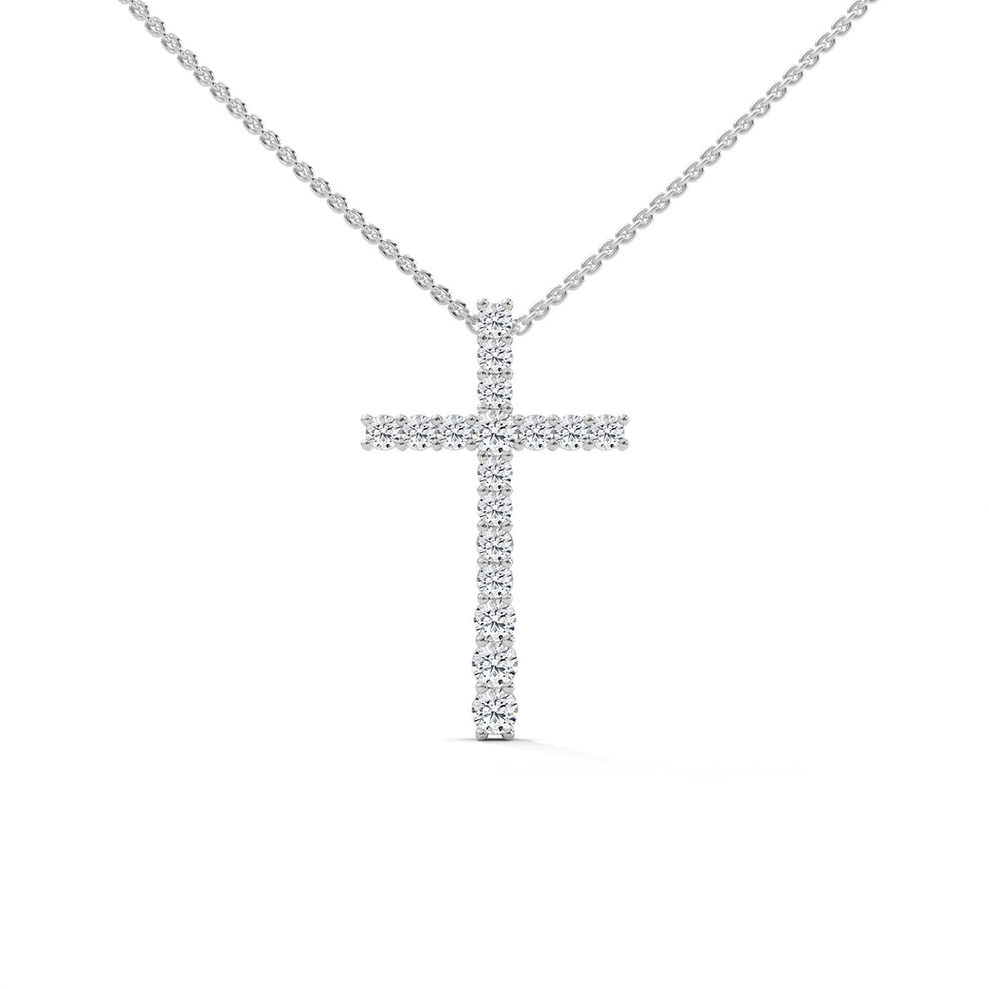 Dainty cross necklace