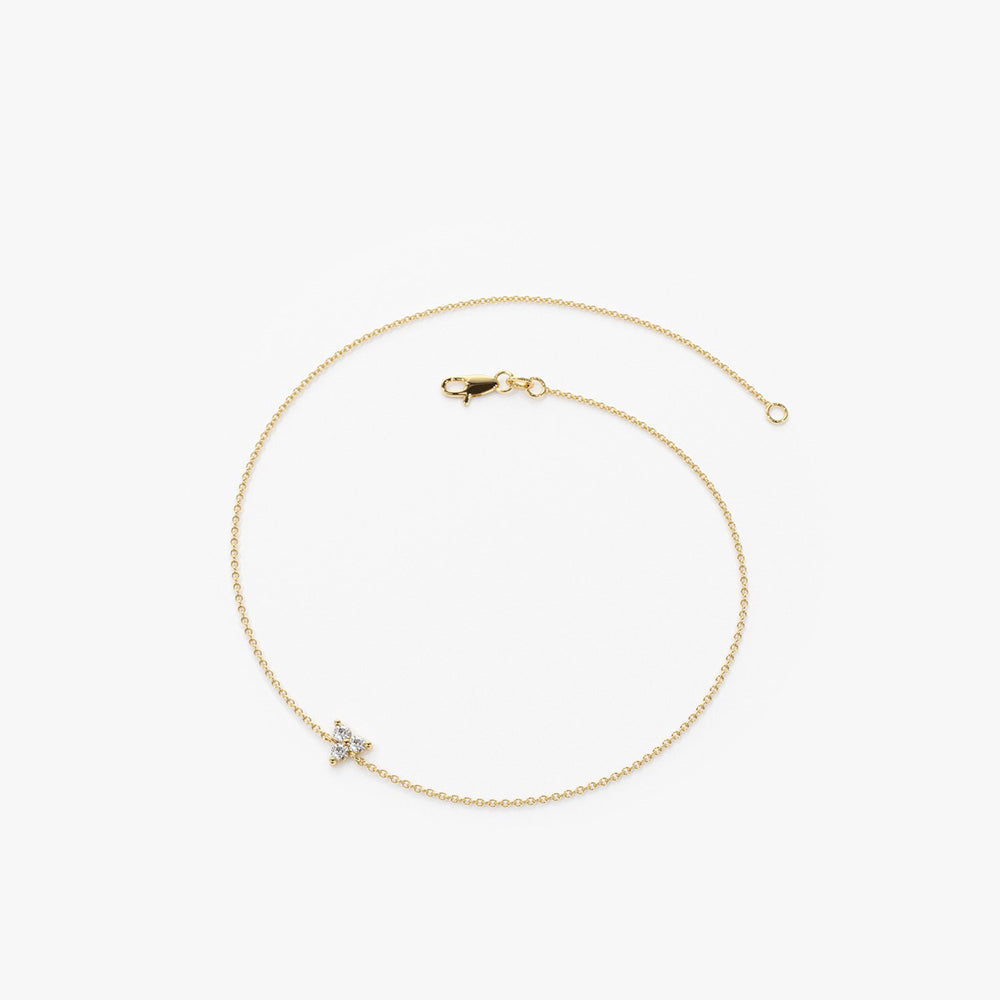 Dainty Trio Diamond Bracelet