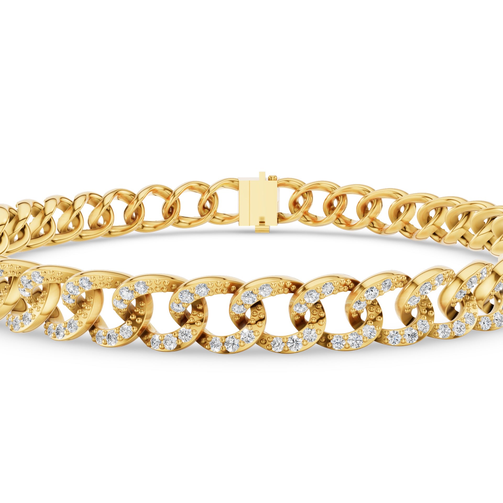 Diamond Cuban Link Bracelet