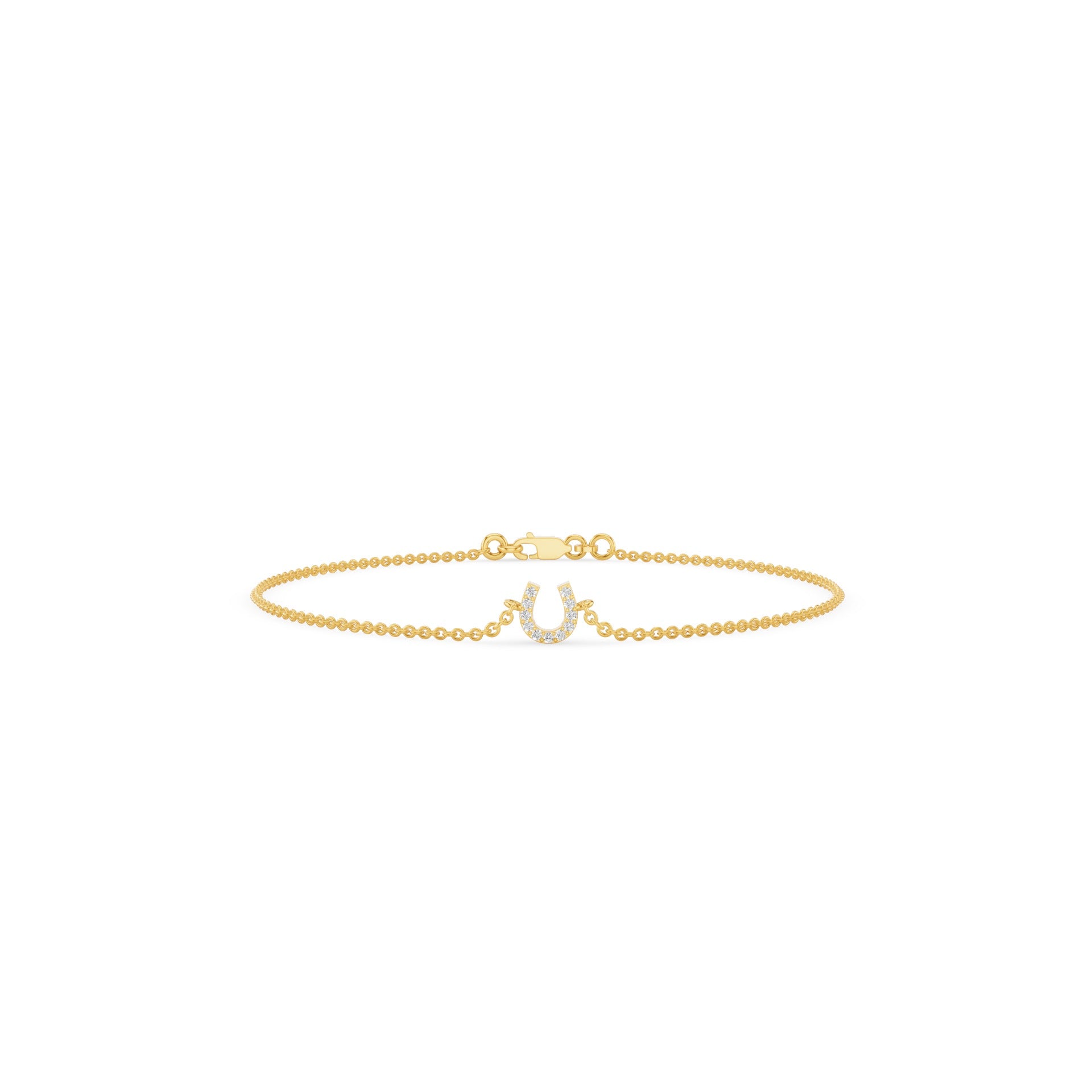Diamond Horseshoe Bracelet
