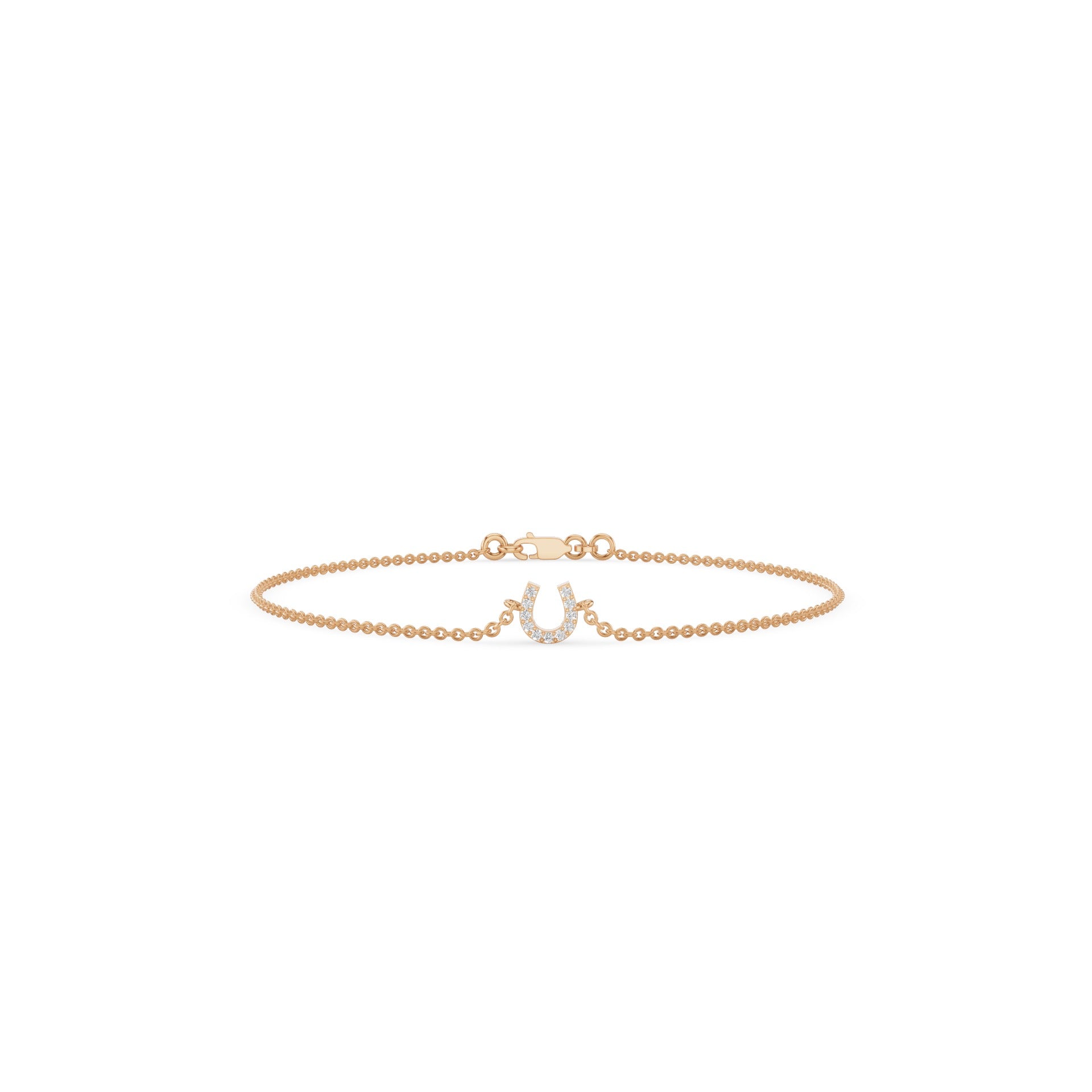 Diamond Horseshoe Bracelet