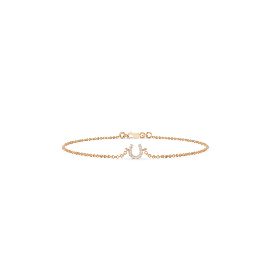Diamond Horseshoe Bracelet