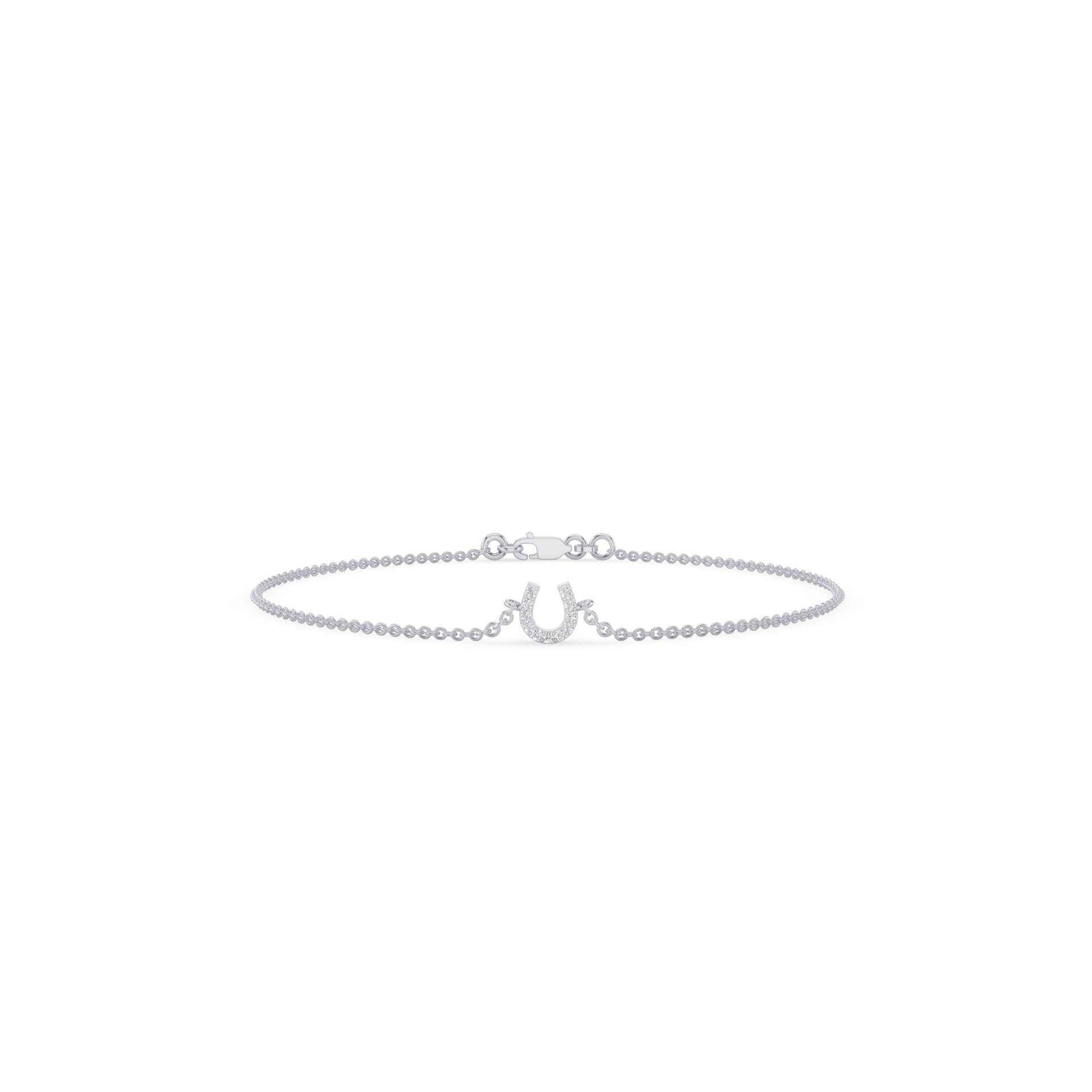 Diamond Horseshoe Bracelet