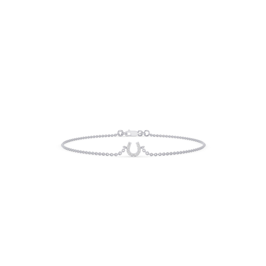 Diamond Horseshoe Bracelet