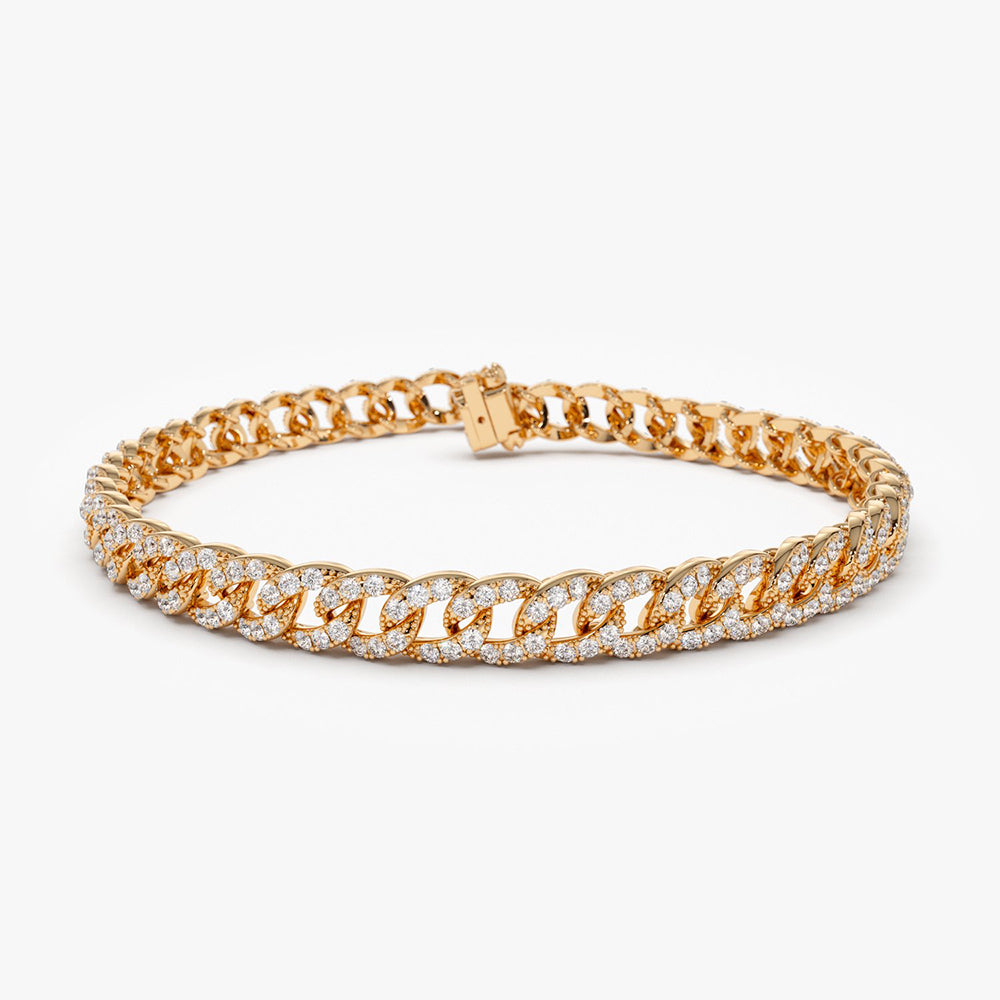 Diamond Cuban Link Bracelet