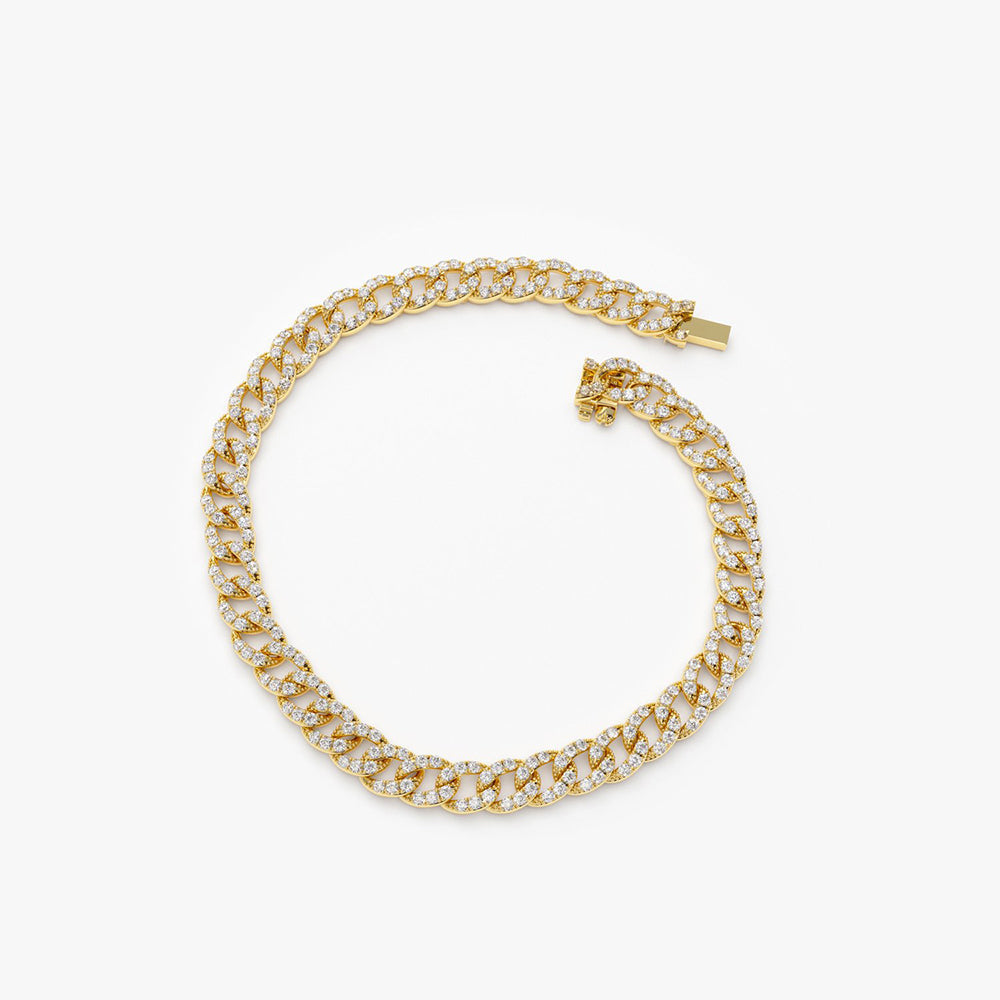 Diamond Cuban Link Bracelet