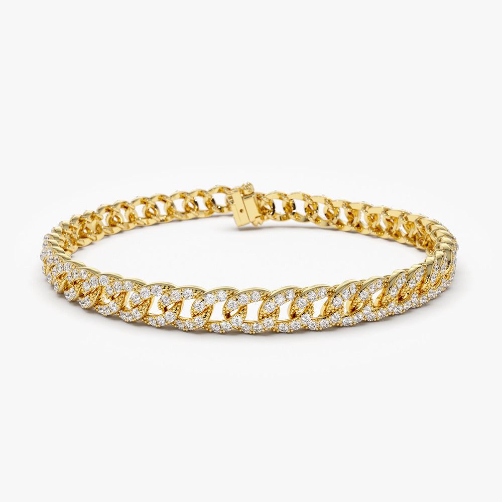 Diamond Cuban Link Bracelet