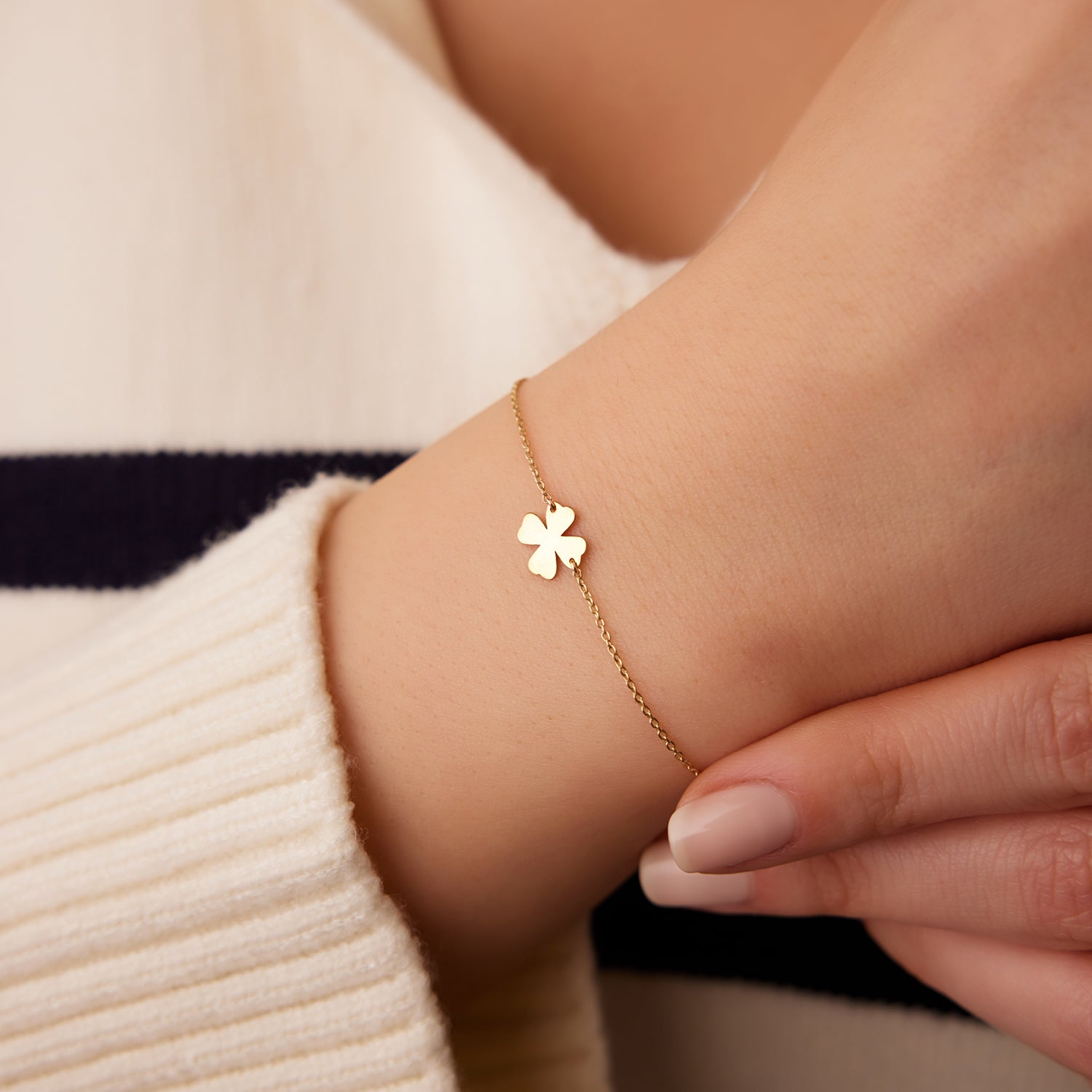 Four Leaf Clover Bracelet
