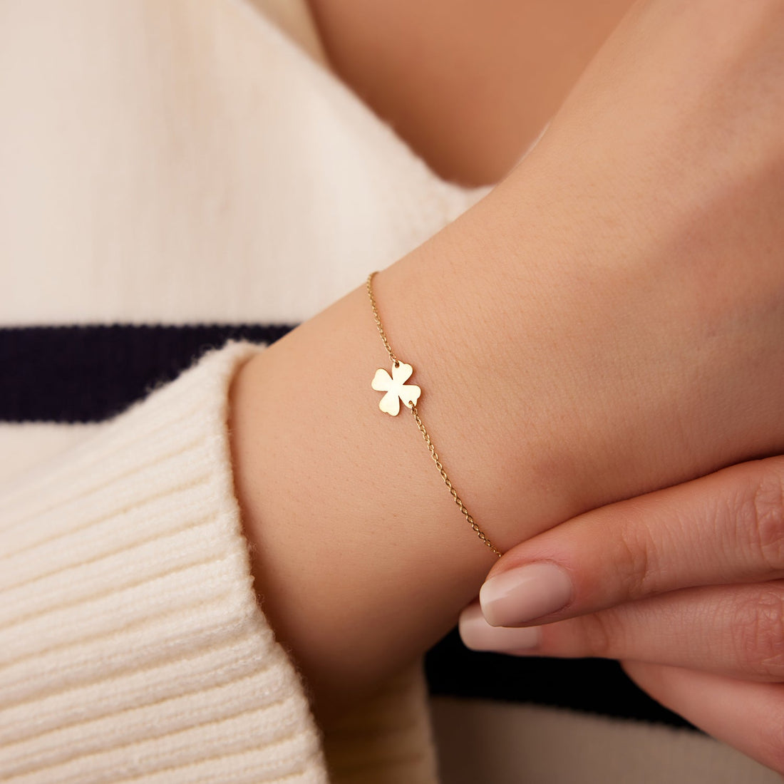 Four Leaf Clover Bracelet