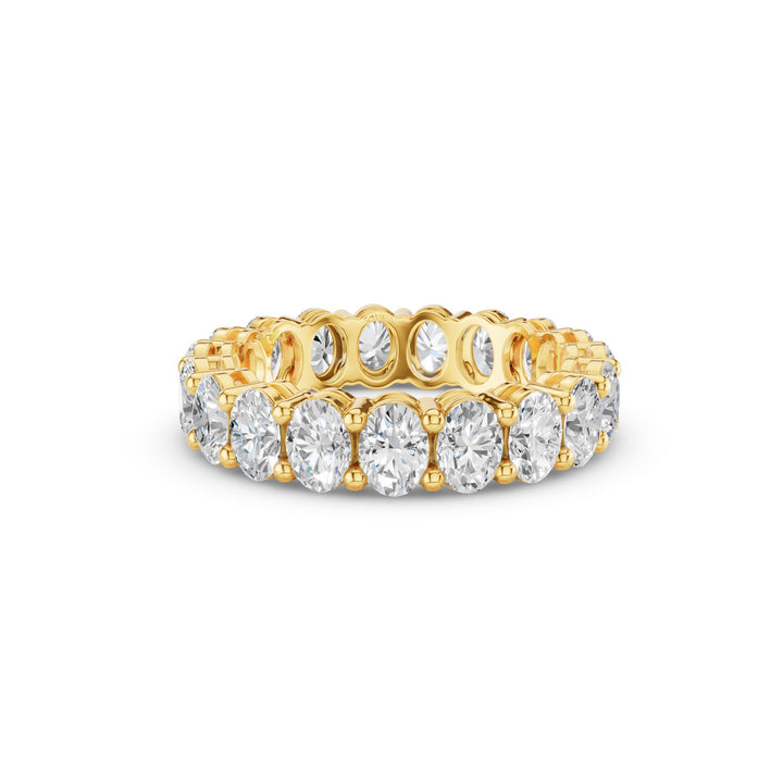 Full Eternity Oval Lab Grown Diamond  Wedding Ring