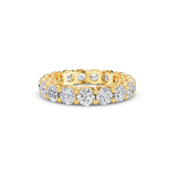 Full Eternity Round Lab Grown Diamond Wedding Ring