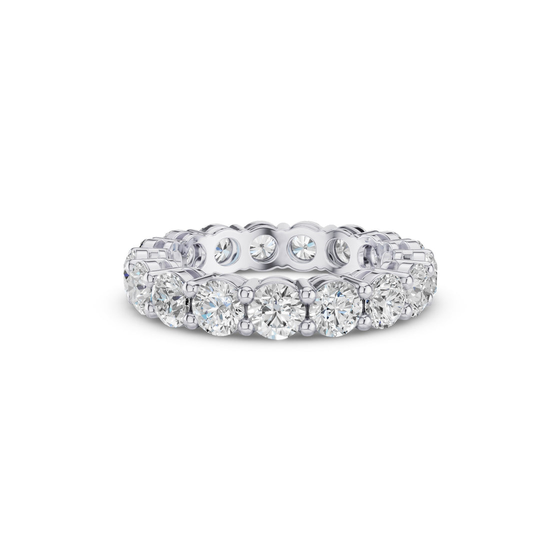 Full Eternity Round Lab Grown Diamond Wedding Ring
