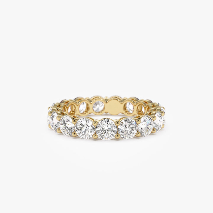 Full Eternity Round Lab Grown Diamond Wedding Ring