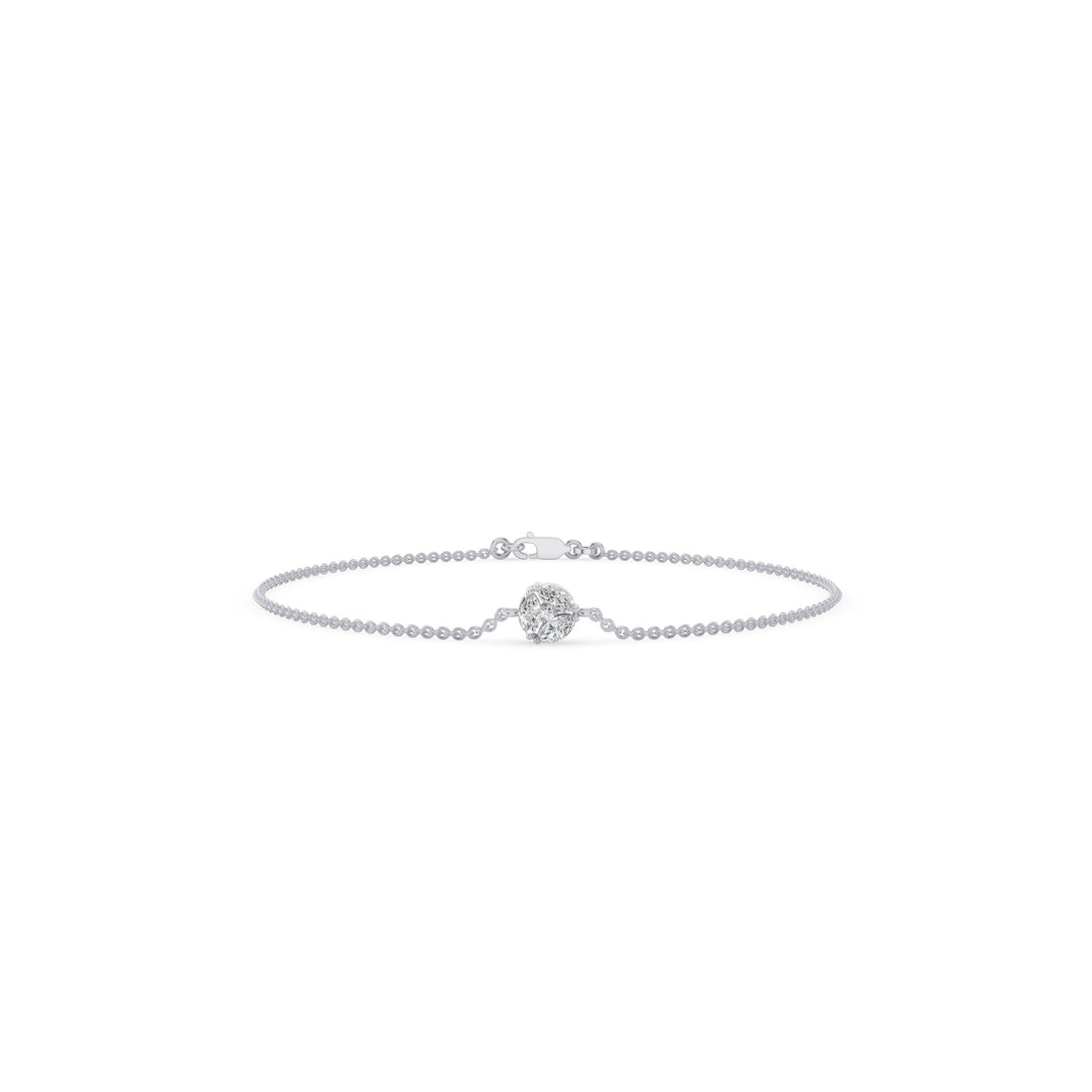 Marquise Diamond Cluster Dainty Bracelet