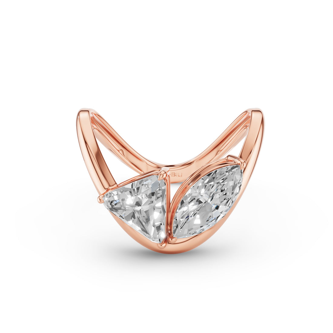 Marquise & Trillion Lab Grown Diamond Statement Ring