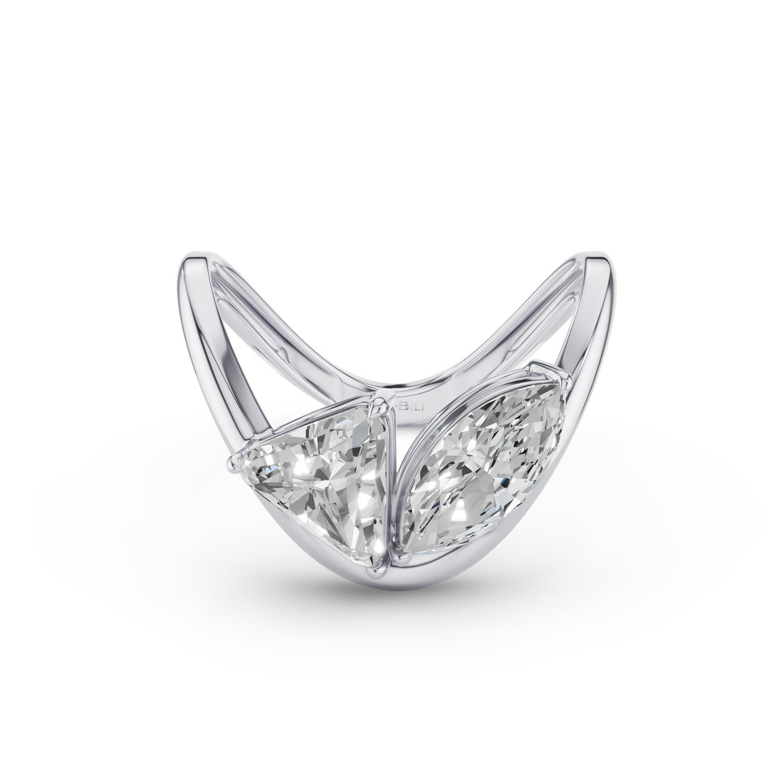 Marquise & Trillion Lab Grown Diamond Statement Ring