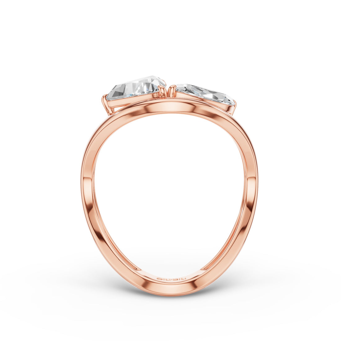 Marquise & Trillion Lab Grown Diamond Statement Ring