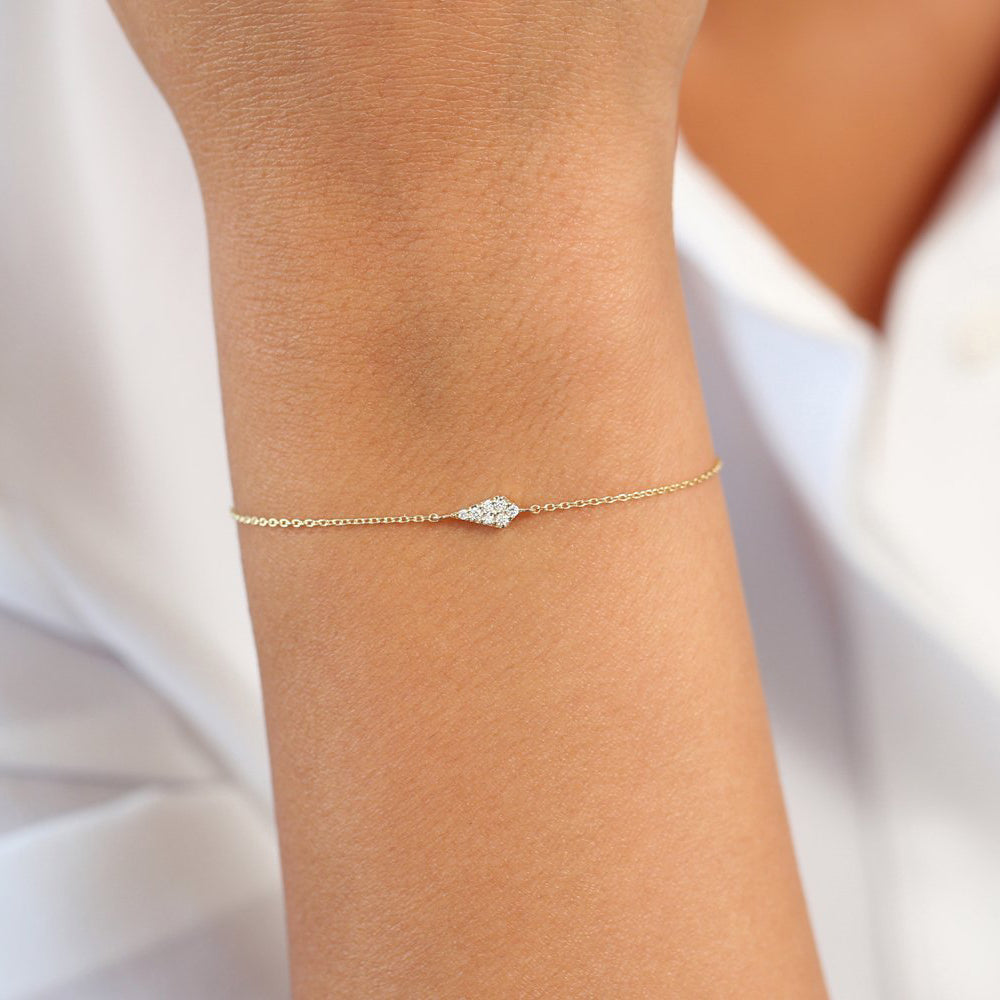 Minimalist Diamond Bracelet