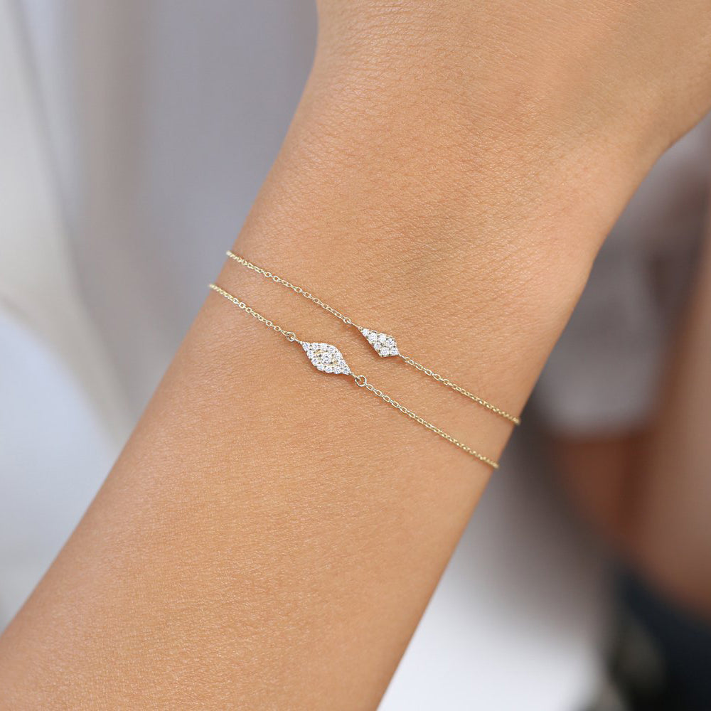 Minimalist Diamond Bracelet