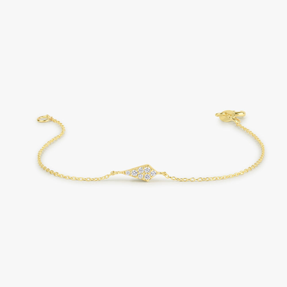 Minimalist Diamond Bracelet
