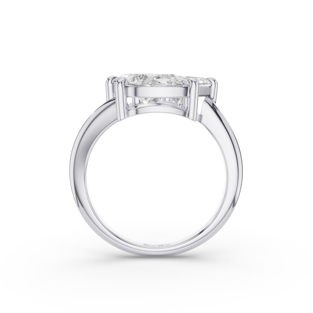 Multi Shape Lab Gown Diamond Cocktail Ring