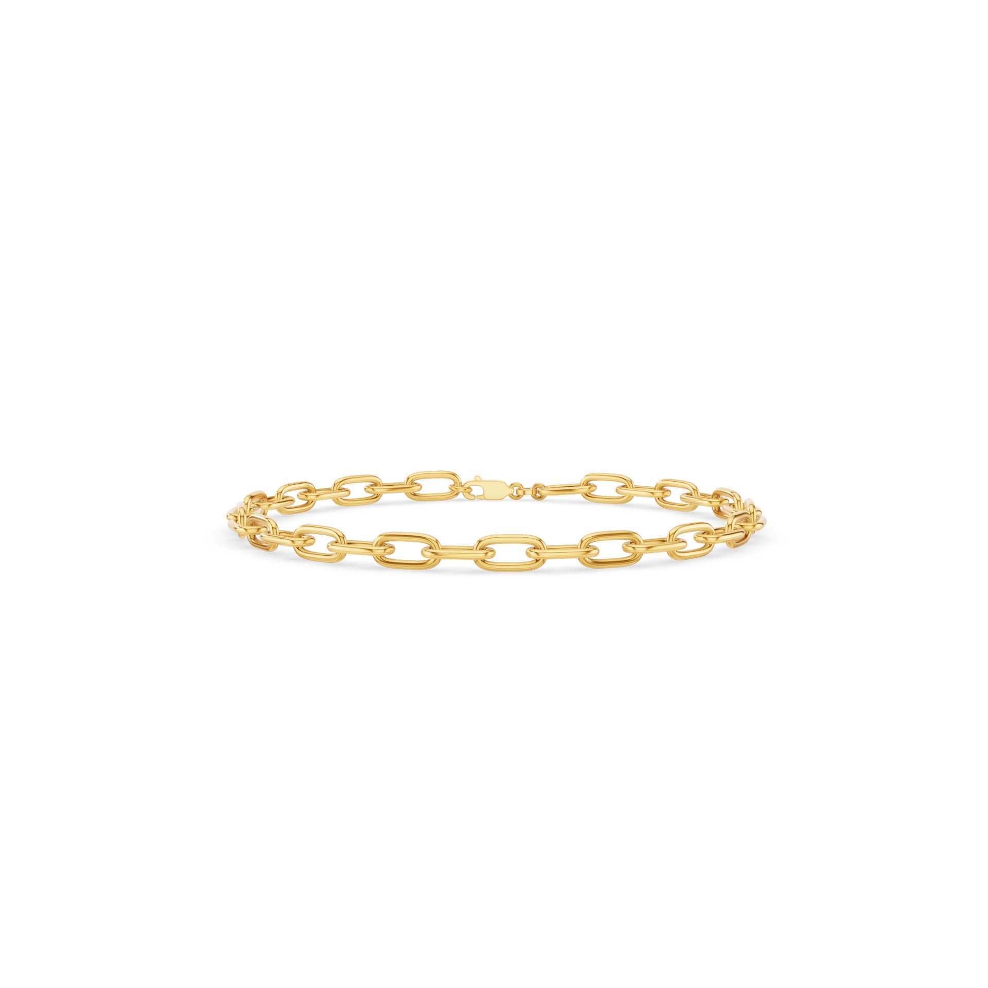 Paperclip Link Chain Bracelet