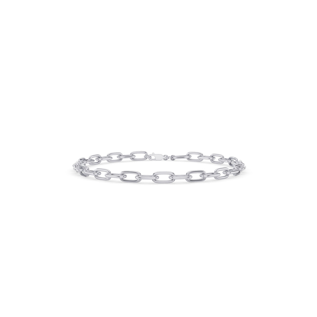Paperclip Link Chain Bracelet