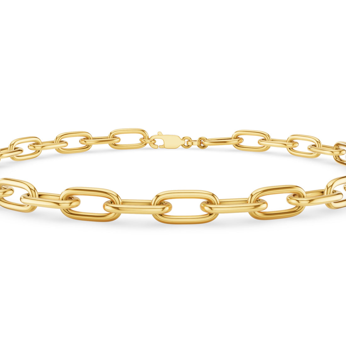Paperclip Link Chain Bracelet