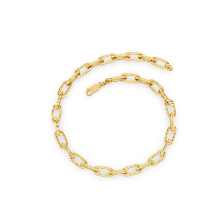 Paperclip Link Chain Bracelet