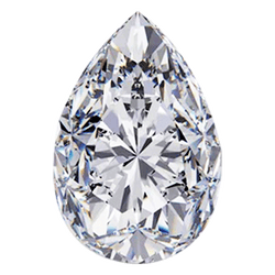 Pear Shape lab grown diamond