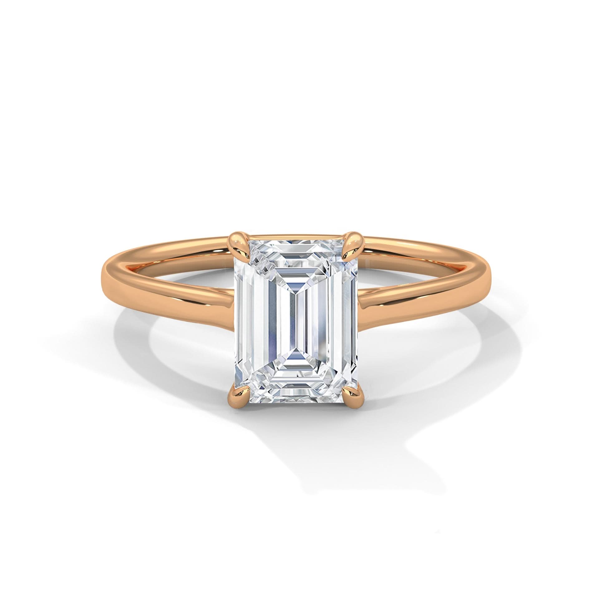 1CT Lab Diamond Engagement Ring