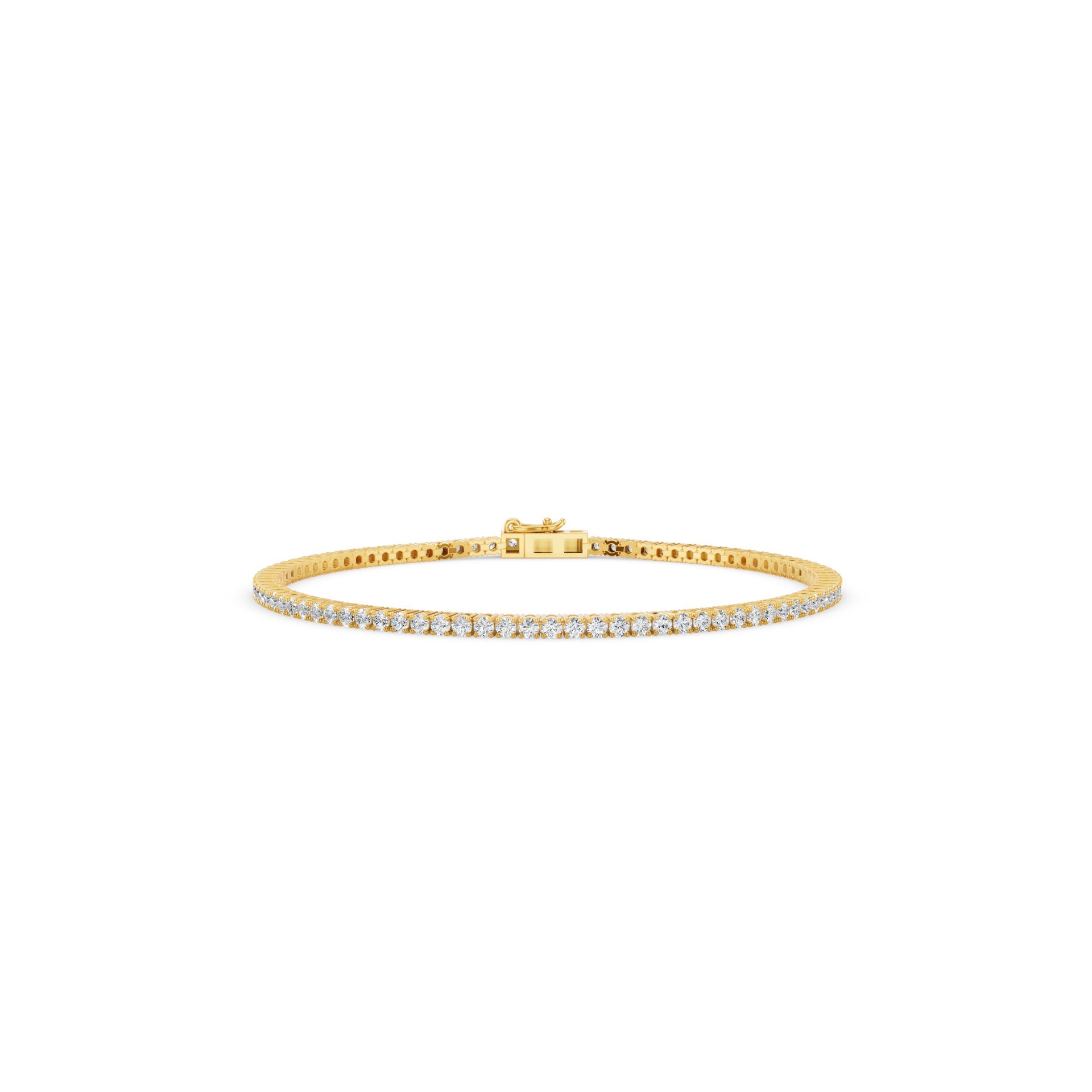 Round Diamond Tennis Bracelet