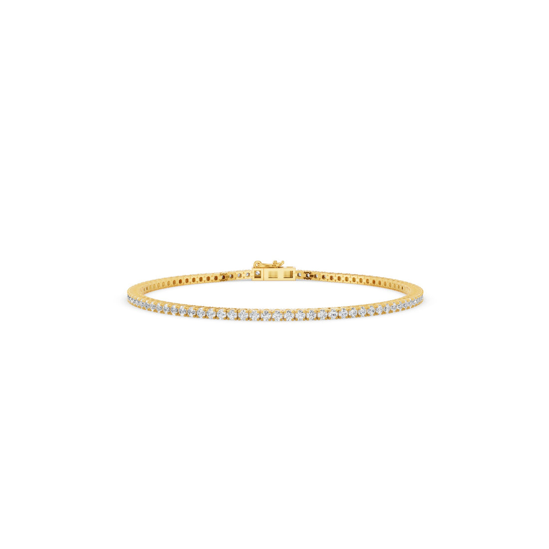 Round Diamond Tennis Bracelet